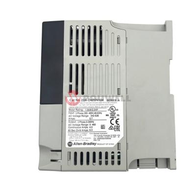 China Industrial Automation Industrial  Frequency Converter 22A-D4P0N104 Allen Bradley Inverter PLC Module for sale