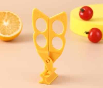 China Children's Vegetable Scissors Crushing Clip Food Noodle Scissors Baby Food Scissors for sale