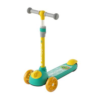 China High Quality Adjustable Kick Scooter 3 Wheel Height Handlebar Wheel Kid Turn Signal Child Scooter for sale