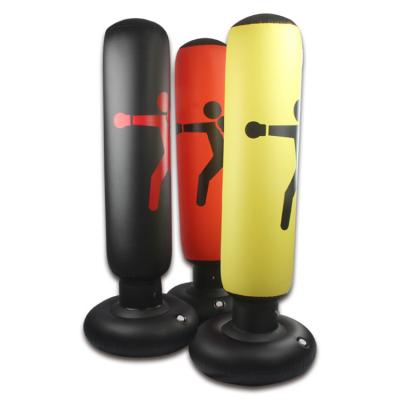 China High Quality Home Pillar 1.6m Foldable Inflatable Boxing Rocker Boxing Equipment Eco-friendly for sale