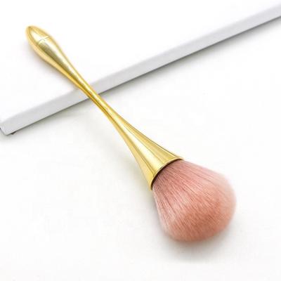 China Angular Blush Colorful Cosmetic Brush Makeup Brush Set Luxury Single Synthetic Brush Wholesale for sale