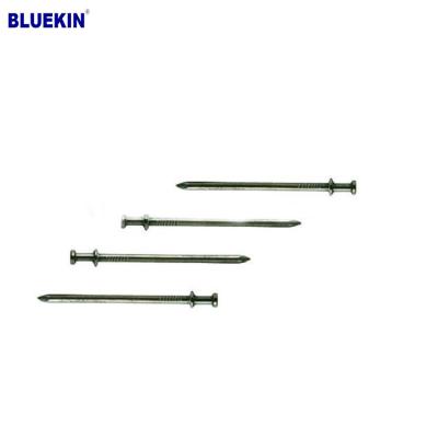 China Hot Selling Double Galvanized Double Nails Duplex Head Nails for sale