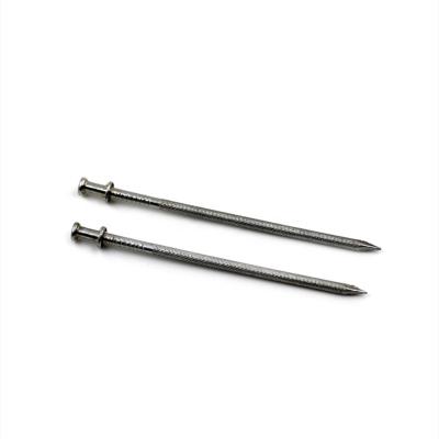 China China Factory Price Popular Flat Zinc Galvanized Steel Wire Joint Duplex Nail Iron Double Head Flat Nail for sale