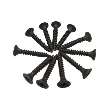 China Around 3.5*25mm Black Low Carbon Steel 3.5*35mm Drywall Assembled Screws for sale