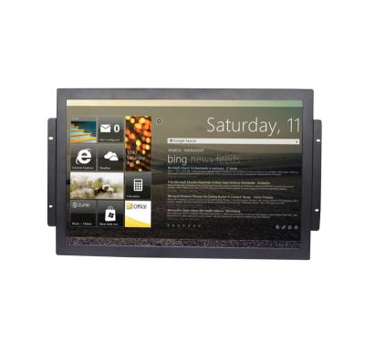 China Metal 19 Inch Industrial Metal Case LED / LCD Display Touch Open Frame Capacitive Touch Screen Monitor for sale