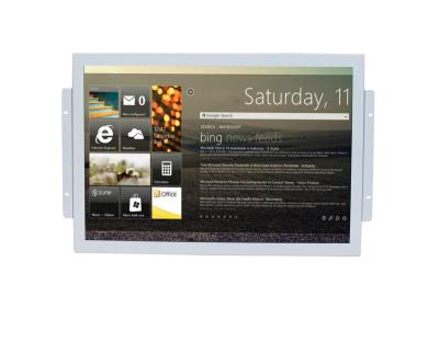 China Metal 10.1 Inch Industrial Metal Case LED / LCD Display Touch Open Frame Capacitive Touch Screen Monitor for sale