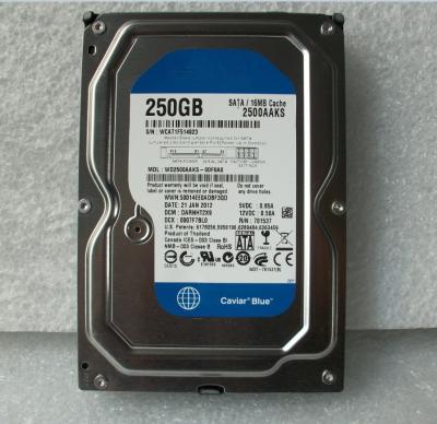 China Original 250gb 3.5inch SATA Hard Disk Drive / computer hard drive for sale