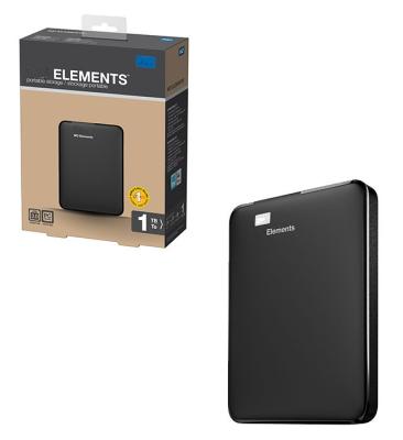 China Original WD Elements portable External Hard Disk Drive 1TB SATA FOR laptop PC 2.5'' for sale