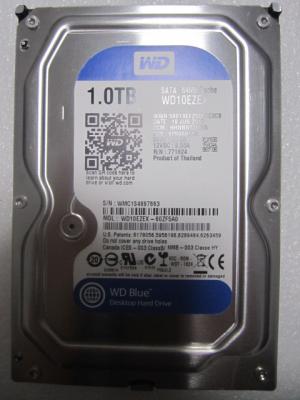 China 7200 RPM Blue WD10EZEX 1TB Hard Disk Drive 64MB Cache HDD SATA 1TB for sale