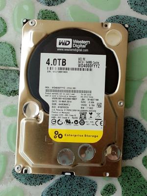 China 4TB Internal Hard Drive 7200 RPM With a Rock Solid Mechanical Architecture WD4000FYYZ for sale