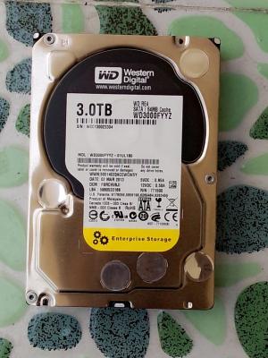 China High performance 3 TB Internal Server Hard Disk / 3.5 HDD WD3002FAEX for sale