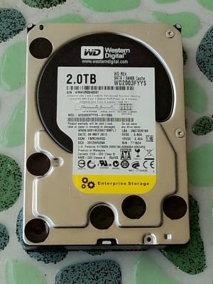 China 3.5 inch SATA Desktop Server Hard Disk WD2002FAEX Internal Hard Drive 2TB for sale