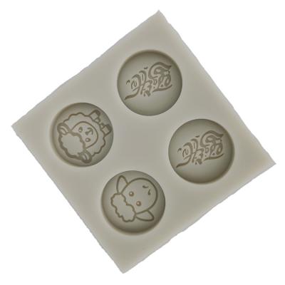 China Sustainable Factory Supply Silicone Ice Cream Mold Direct Craft Muslim Islam Type Molds for sale