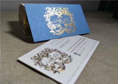 China Espessura feita sob encomenda imprimível feita sob encomenda dos cartões 0.7mm da folha de ouro para a exposição à venda