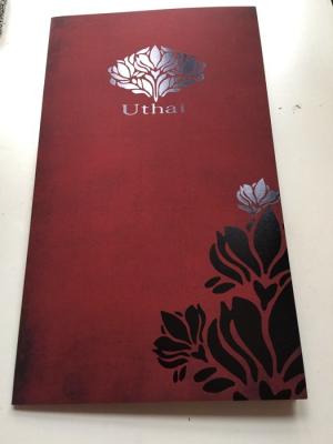 China Beautiful Velvet Wedding Invitation Cards for sale