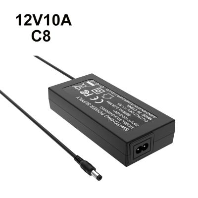 China Electrical Appliances 120w 24v 5a Desktop Power Adapter 12v 10a AC Power Supply DC Changeover Adapter for sale