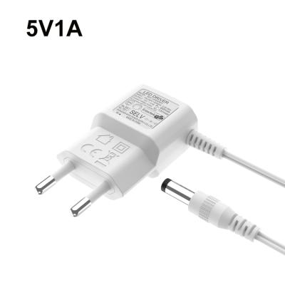 China High quality electrical appliances 12v 0.5a adapter 6w dc to ac adapter 5v 1a led power supply for sale