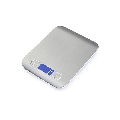 China High Quality Mini Household Food Cake Diet Measure Weighing Digital LCD Display Multifunctional Electronic Balance Kitchen Glass Scale for sale