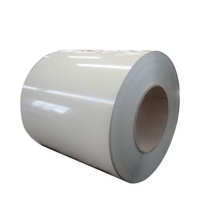 China Making Pipes ppgi Prepainted Galvanized Steel Coil 9016 White Color Code 0.4mm ppgl In Steel Coils Color Coated Steel PPGI for sale