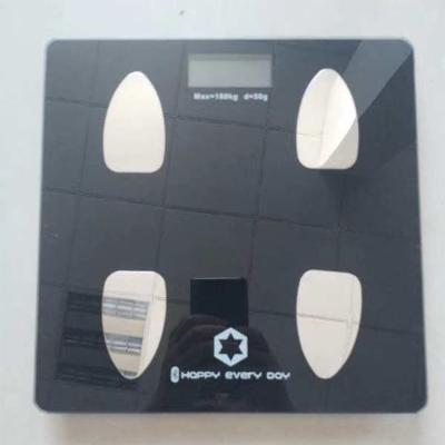 China Bathroom Scales BMI Analysis Muscle Mass And Water Monitor Body Fat Scale With CE Certification for sale