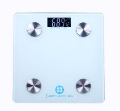 China Chargeable bathroom scales weikang usb body fat scale bluetooth smart wifi for sale