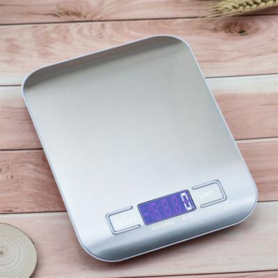 China With scale tray yongkang weikang 5kg stainless steel weighing digital kitchen scale for sale