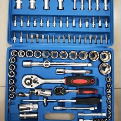 China 94pcs/set Ratchet Wrench Socket Combination Tool Car Audio Repair Tool Kits for sale