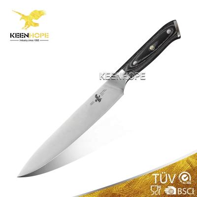 China 8 Inch Viable Stunning Carving Knife Cooking Knife Handle Kitchen Knife Germany 1.4116 Stainless Steel Wooden HEROISM for sale