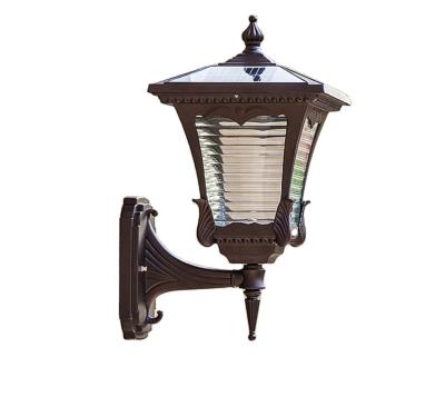 China Brighter Solar Villa/Patio/Garden/Scenic Area/Community Wall Lights Lighs For Decor Solar Lamp Solar Outdoor Garden Bollard Lamp Waterproof Wall Lamp for sale