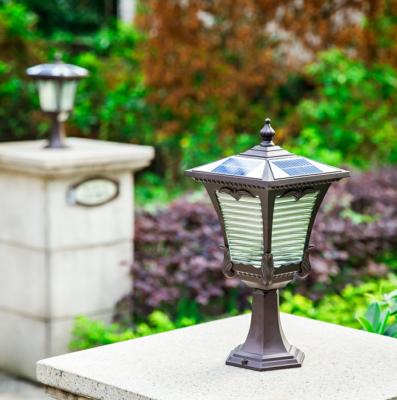 China Factory Price Villa/Patio/Garden/Scenic Area/Community Retro Aluminum Outdoor Lamp Lantern LED Lawn Light Column Waterproof Decorative Lamp for sale