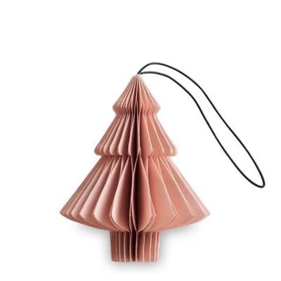 China New GiveU 2022 Thick Paper Origami Honeycomb Paper Christmas Tree For Crafts Christmas Decoration for sale