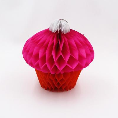 China Wedding Honeycomb Cupcake and Tissue Paper Party Decoration GiveU Child Party Goods Decoration for sale