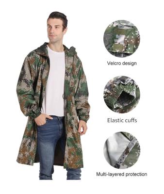 China 100% New Outdoor Waterproof Leisure Raincoat Motorcycle Long Rider For Men for sale