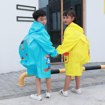 China High quality direct selling custom factory kids red character windproof raincoat for cartoon raincoat for kids for sale