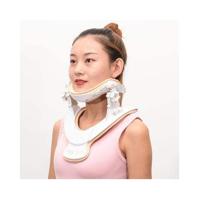 China Best Selling Custom Large /Medium Traction Collar Medical Adjustable Lifting Cervical Neck Brace for sale