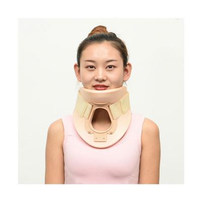 China Fully Stocked Medical Adjustable Polymer Split Cervical Collar S/M/L for sale