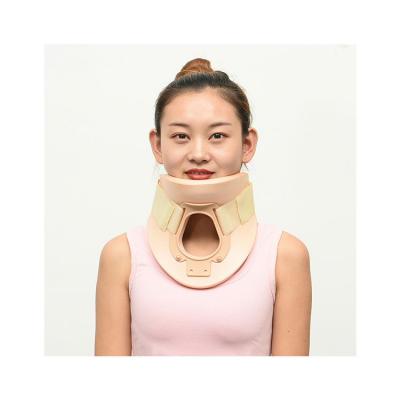 China Hot Selling Collars Traction Neck Brace Polymer Split Cervical Collar S/M/L for sale