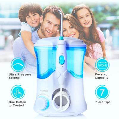 China Kleine Huis Elektrische Countertop Mondelinge de Hygiënezorg van Waterflosser 25-125psi Te koop