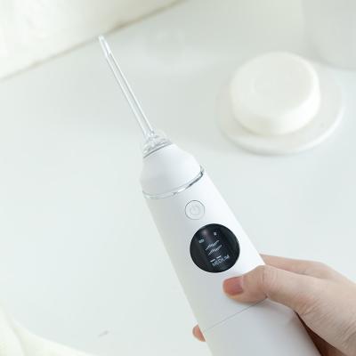 China Elektrisches wieder aufladbares DIY-Wasser Flosser Massieren gummiert drahtloses Mund-Irrigator zu verkaufen