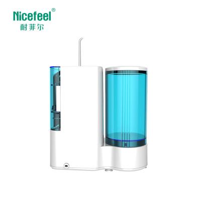 China Non Slip Ozone Oral Irrigator Water Flosser Remove Dental Plaque for sale