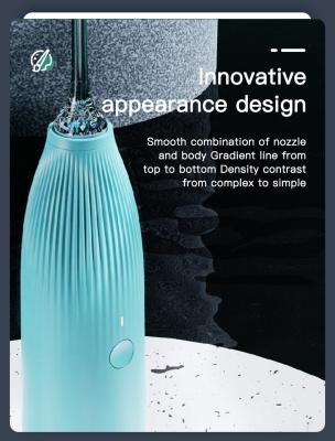 China IPX7 Rechargeable Professional Oral Irrigator Portable Water Flosser For Teeth Cleaning for sale