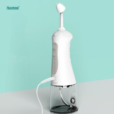 China Nicefeel NJ159 Portable Shower Electric Nasal Irrigator with long life battery Te koop