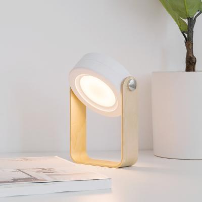 China Multi-Functions LED Extendable Wood Touch Sensor Three-Level Lantern Lamp Handle USB Night Fill Light for sale