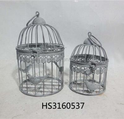 China China Metal Promotional Small Antique Flower Birdcage Manufacturer for sale