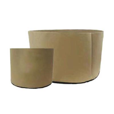 China Factory Direct Supply Tan Fabric Pot From SINOWELL Nonwoven Fabric for sale