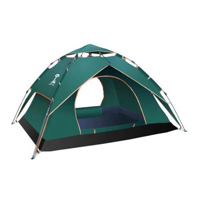 China Wholesale Cheap Factory Price 3-4 Person Waterproof Double Layer Portable Outdoor Camping Tent Water Proof Heightening Traveling Tent for sale