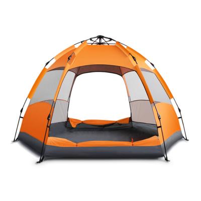 China Large Foldable Waterproof Camping Hiking Beach Tent Outdoor Suitable For 5-8 People Tents for sale