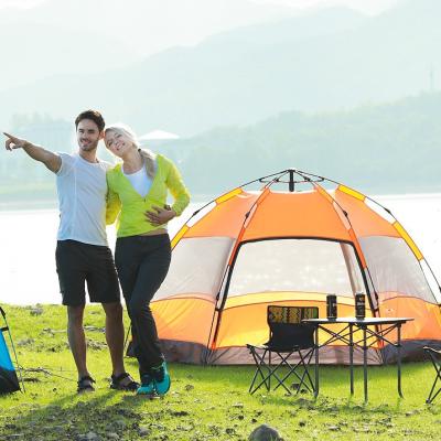 China Foldable Wholesale Automatic Large Family Camping Picnic 5-8 Person Tents for sale