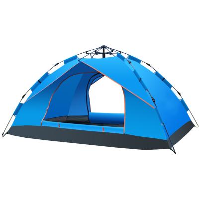 China Foldable Outdoor Hiking Heavy Duty Camping Tent For 3-5 Person In Wholesale for sale