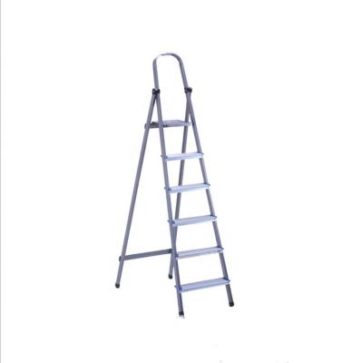 China Folding Ladders Cheap Price Lightweight Aluminum Folding Household Scale Saving Space Home Ladder for sale